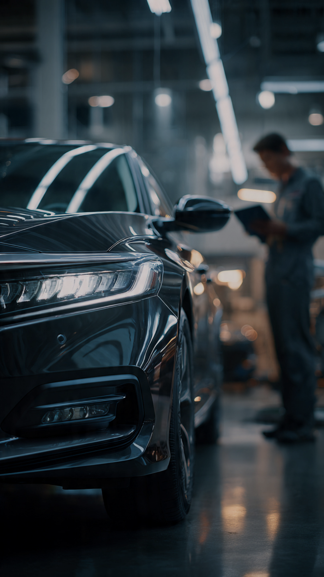 Entrega de vehículo verificado y llaves al cliente, garantizando la seguridad y calidad del servicio en el taller.