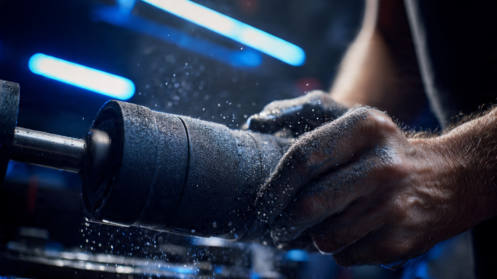 Técnico realizando cambio de aceite y filtros de alta gama en taller especializado Diego Repuestos.